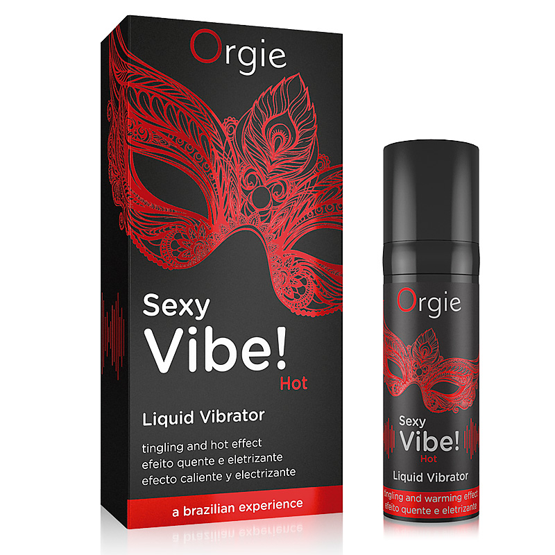 Orgie - Sexy Vibe - Liquid Vibrator - Hot - 15ml