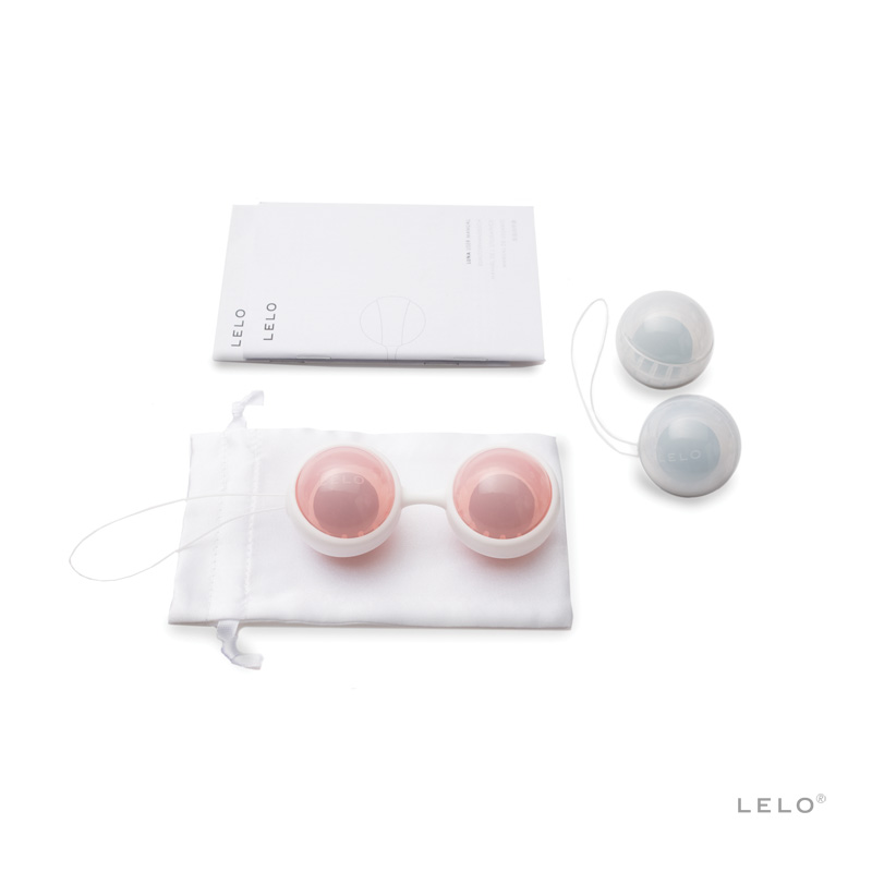 Lelo - Luna Beads - Petal Pink/Powder Blue
