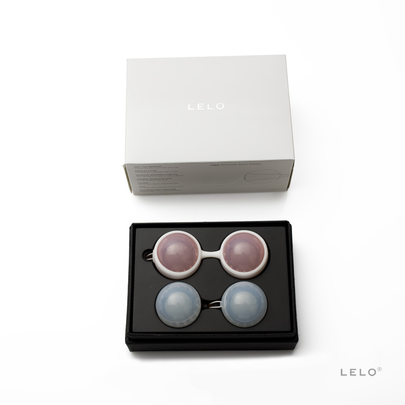 Lelo - Luna Beads - Petal Pink/Powder Blue